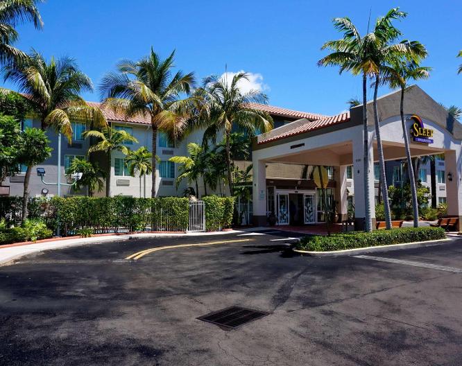 Sleep Inn & Suites Ft. Lauderdale International Airport - Außenansicht