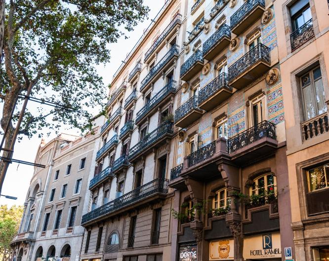 Ramblas Hotel Barcelona - Außenansicht