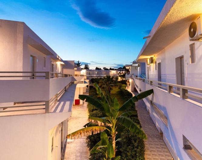 Sun Beach Lindos - Außenansicht
