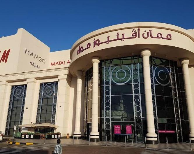 Parkside Plaza Hotel – Muscat - Außenansicht