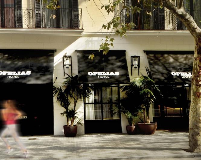 Ofelias Hotel Barcelona - Außenansicht