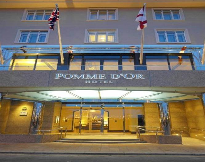 Pomme d'Or Hotel Jersey - Außenansicht