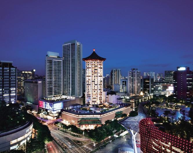 Singapore Marriott Tang Plaza Hotel - Außenansicht