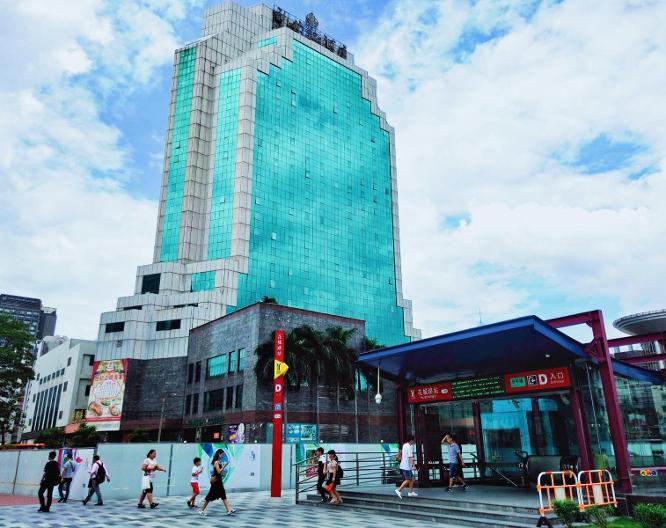 Guangzhou New Century Hotel - Außenansicht