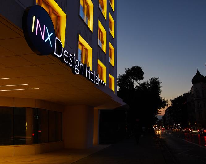 INX Design Hotel - Außenansicht