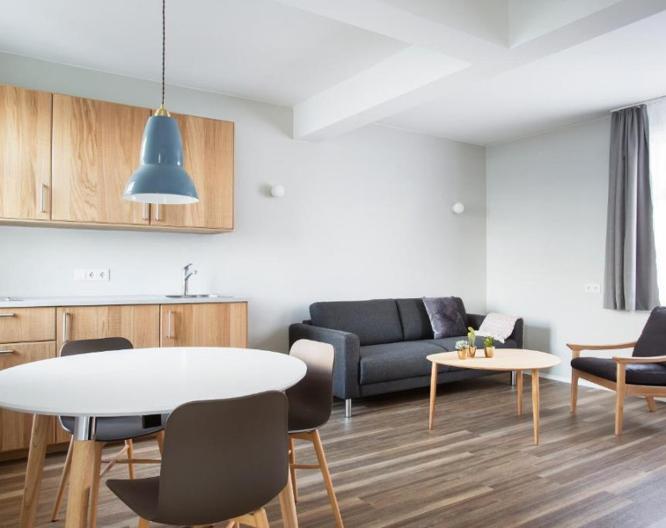 Ódinsvé Hotel Apartments - Essen und Trinken