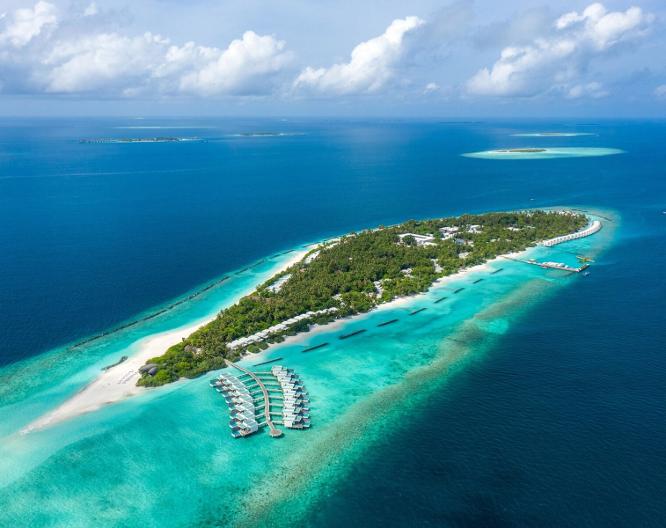 Dhigali Maldives - Außenansicht