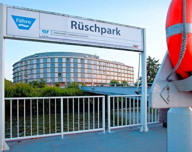 Elaya hotel hamburg finkenwerder - Außenansicht