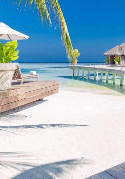 Buche jetzt deine Strandferien auf den Malediven