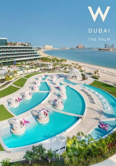 Urlaub im Lifestyle-Hotel W Dubai The Palm buchen