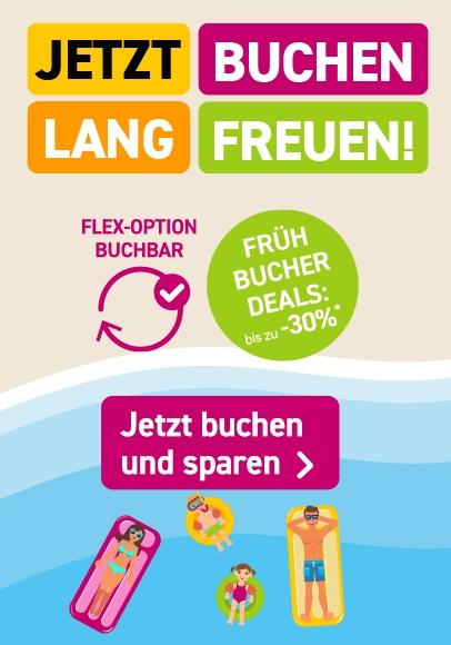 Frühbucher Angebote weltweit