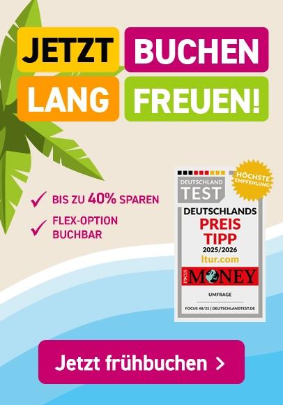 Frühbucher Angebote weltweit